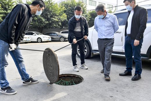 长安镇磨碟河流域雨污分流工作完成率100%_结果.jpg