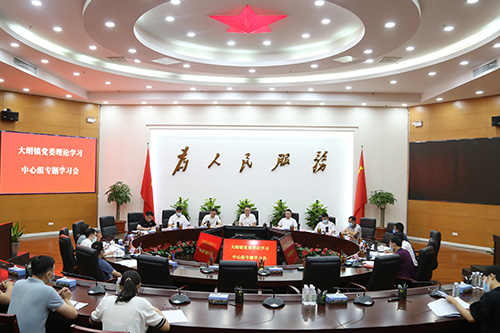 1【标题】大朗召开党委理论学习中心组第二十五期专题学习会议.JPG
