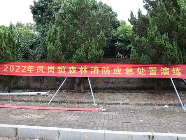 凤岗镇开展2022年森林消防应急处置演练（第141期）图1.jpg