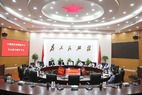 1【标题】大朗召开党委理论学习中心组第二十六期专题学习会议.JPG