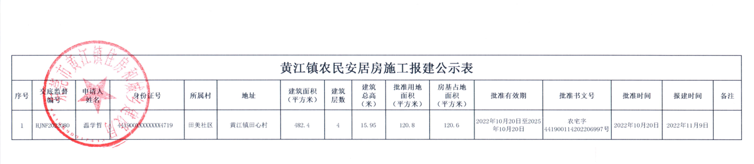 黄江镇农民安居房施工报建公示表.png