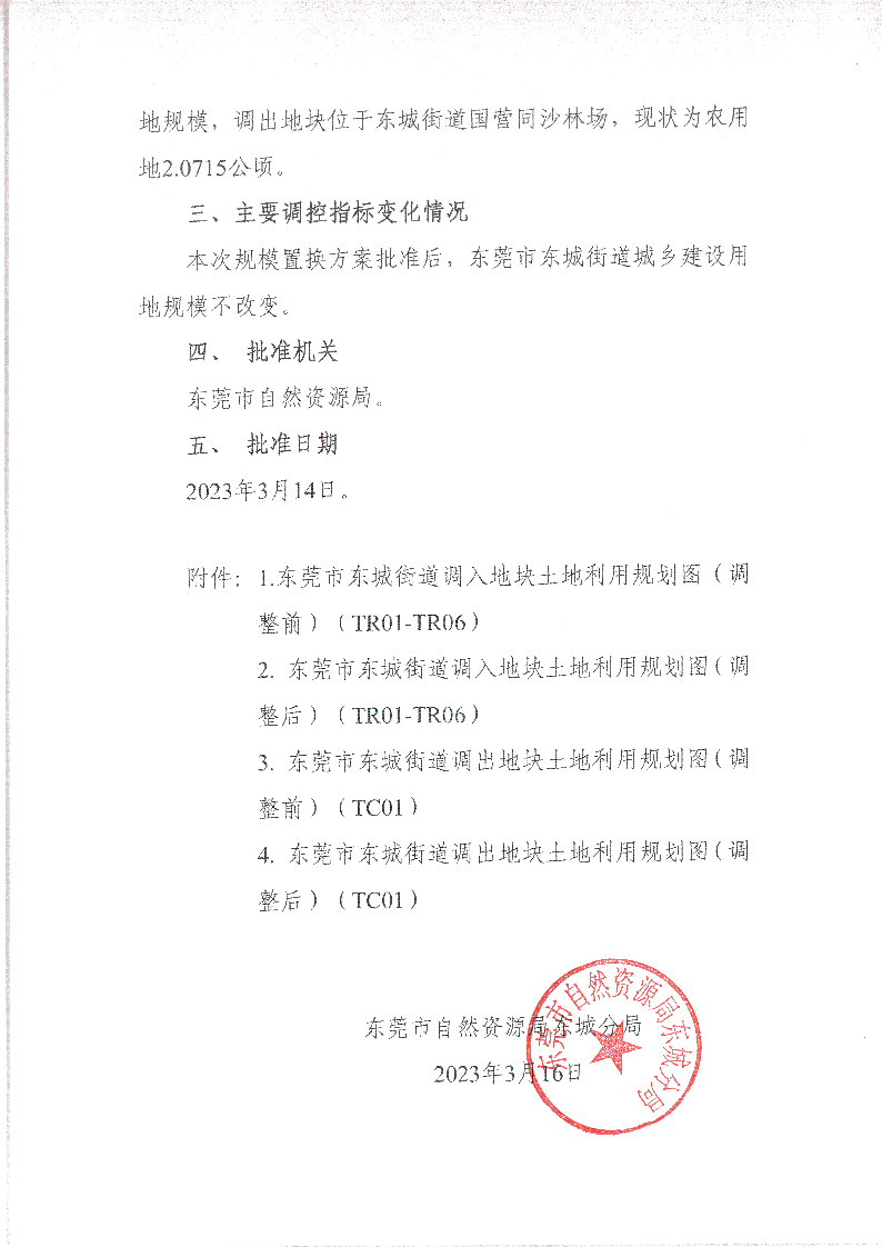 东莞市东城街道土地利用总体规划（2010-2020年）建设用地规模置换方案（东城街道火炼树项目）的公告_页面_02.png