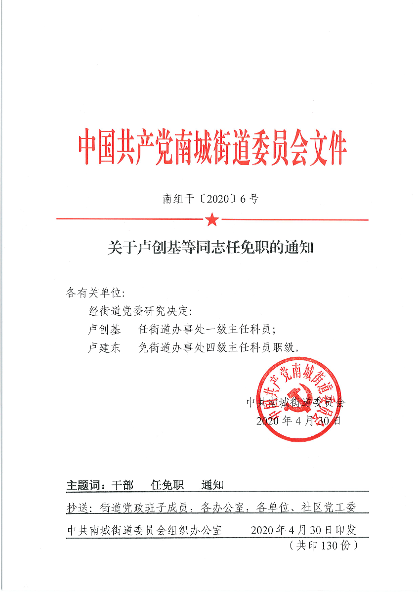 南组干〔2020〕6号关于卢创基等同志任免职的通知.png