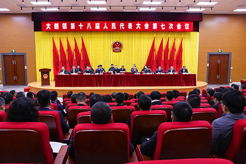1【标题】大朗镇第十八届人民代表大会第七次会议胜利召开.JPG