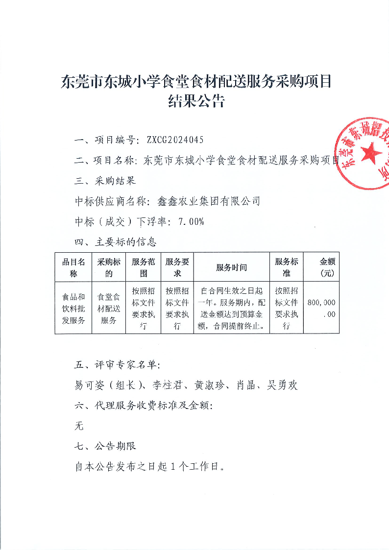东莞市东城小学食堂食材配送服务采购项目结果公告_页面_1.png