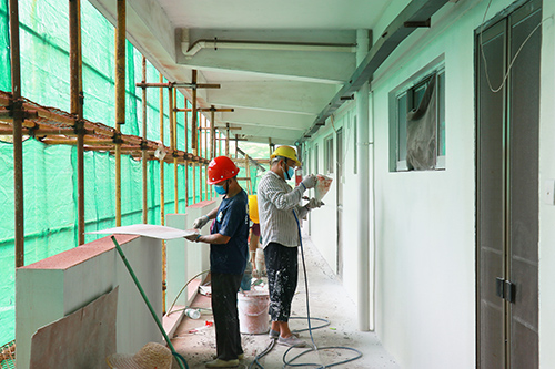 3【标题】大朗一中校安工程建设稳步推进.JPG