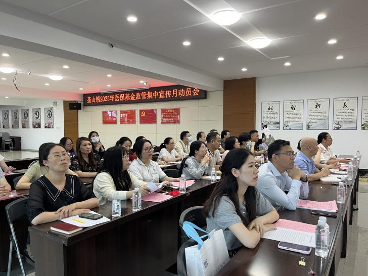 茶山医保信息2025年第20期（茶山医保分局召开定点零售药店座谈会议暨2025年医保基金监管集中宣传月动员会）市.docx_1