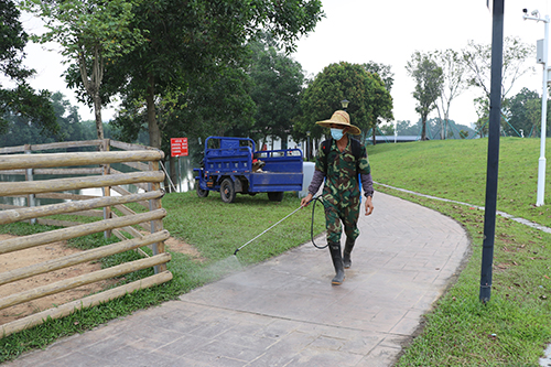 4【标题】凤山郊野公园加强防蚊灭蚊工作 守护市民游玩安全.JPG