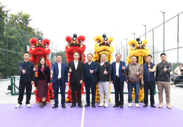 “匹”上新赛道!清溪首家匹克球场正式开业(图1)