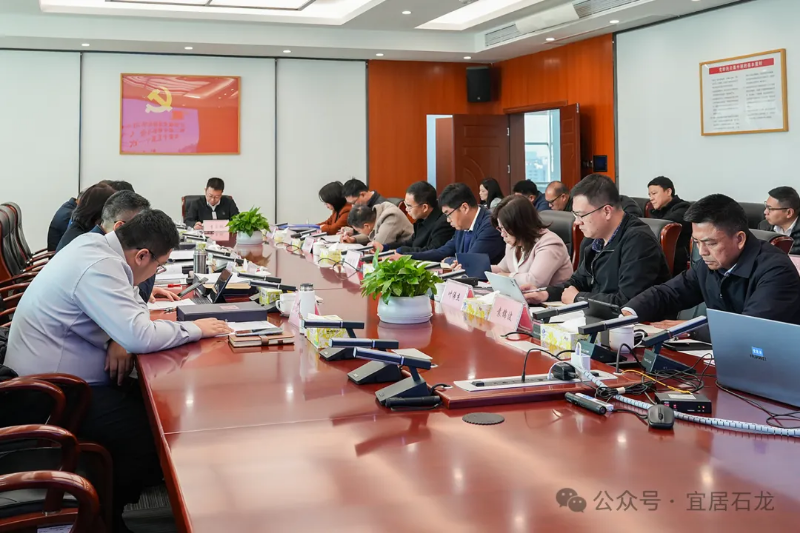 石龙镇党委理论学习中心组传达学习中共东莞市委十五届十一次全会暨市委经济工作会议精神