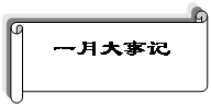 横卷形: 一月大事记