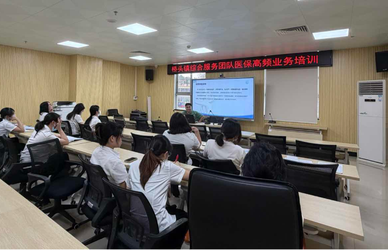 26-精准培训强技能_便民服务提质效——桥头镇开展医保高频业务培训.wps_3